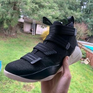 Nike Shoes - Lebron soldiers 10 black white Nike Shoes - Lebron soldiers 10 black white